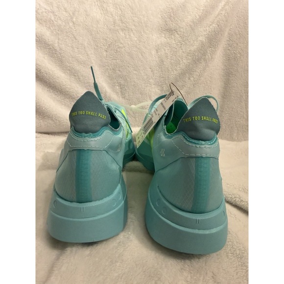 adidas Adizero Adios Pro 4 Flash Aqua Lucid Lemon Running US Men's Size 8 NEW - Picture 7 of 8